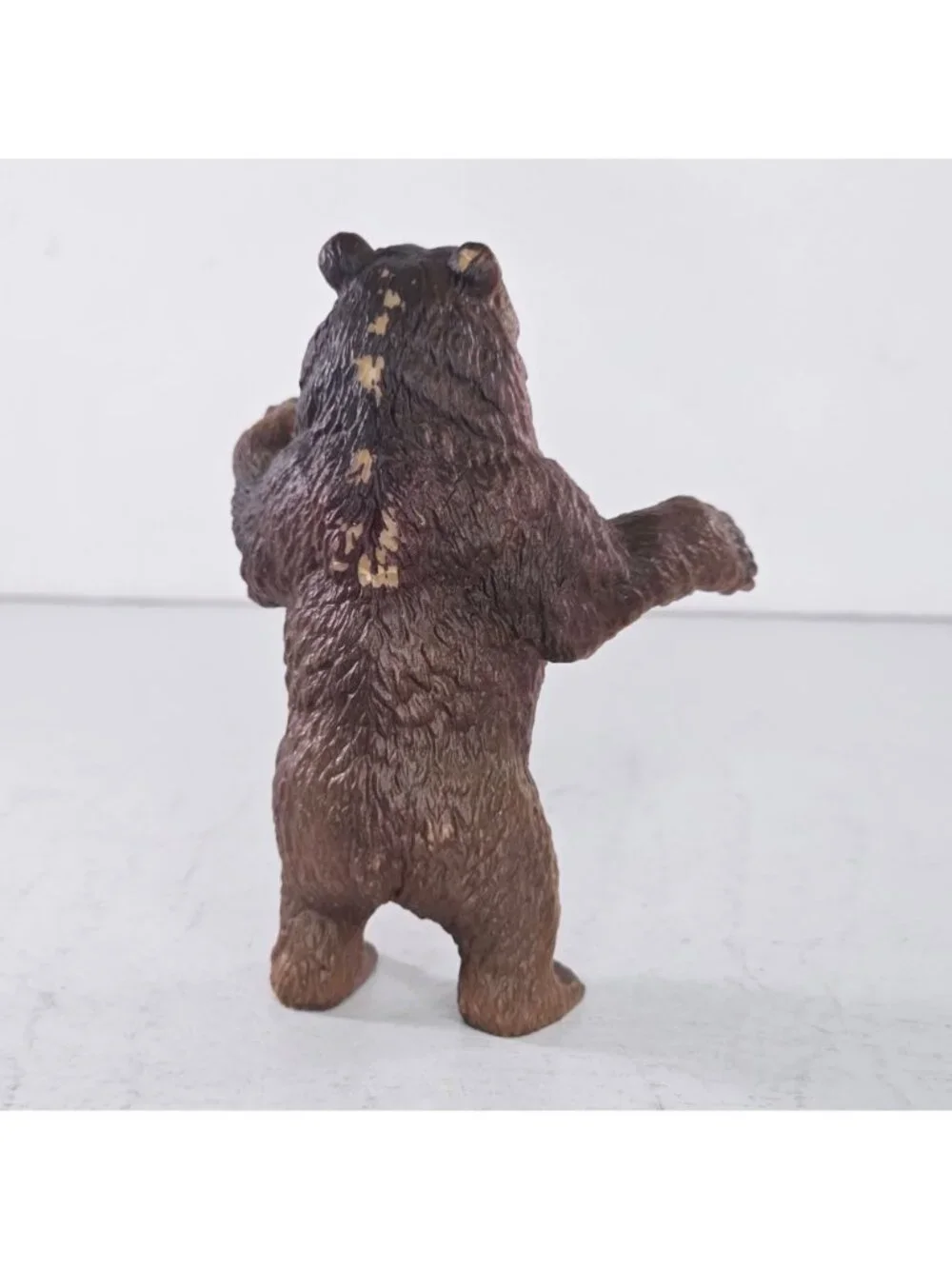 Schleich Grizzly Bear Male Standing On Hind Legs #14128 Animal Figure Retired